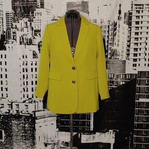 ELOQUII strong shoulder blazer